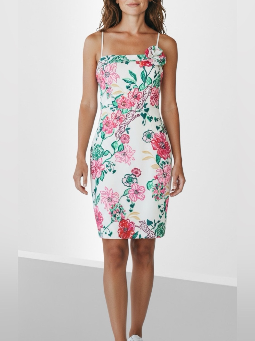 LILLY PULITZER NICKOLA Coconut Safari Sanctuary Dress